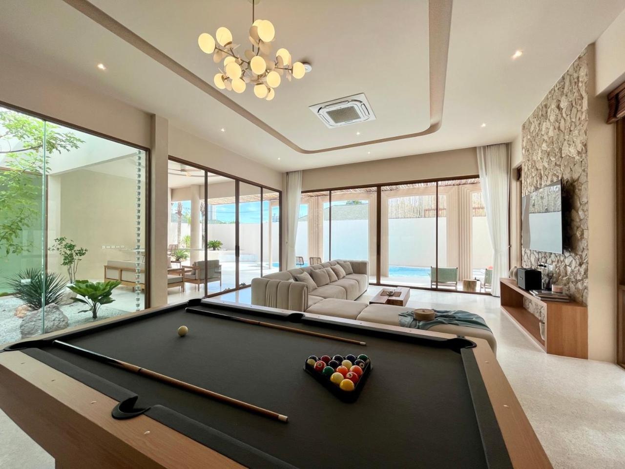 5 Bedrooms Luxury Pool Villa Jomtien Bagian luar foto